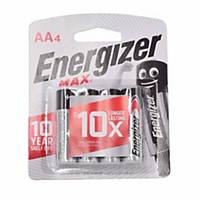 Energizer Max E91 AA Alkaline Battery - Pack of 4
