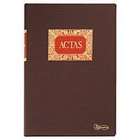 DOHE 09905 MINUTES BK GOLD/RED FOLIO