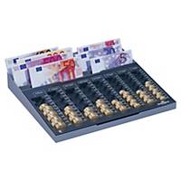 Durable euroboard cash tray 8 partitions