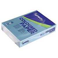 Copy paper Lyreco A4, 80 g/m2, dark blue, pack of 500 sheets