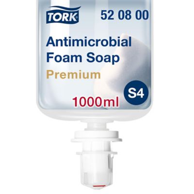Tork Antimicrobial Soap Foam Transparent S4, 520800