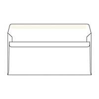 Obálky samolepicí bílé DL (110 x 220 mm), 1000 ks/balení