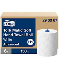 Tork Matic H1 Advanced Towel Roll - Pack of 6