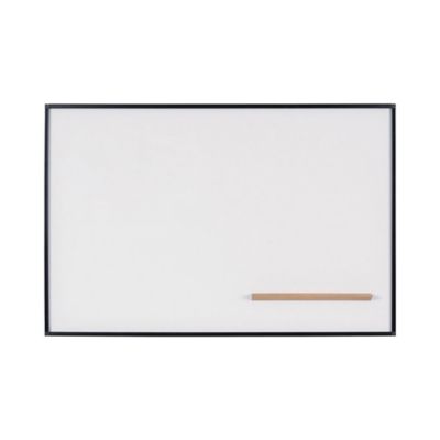 Bioffic Newgen Whiteboard Enamel Black Frame 150X100