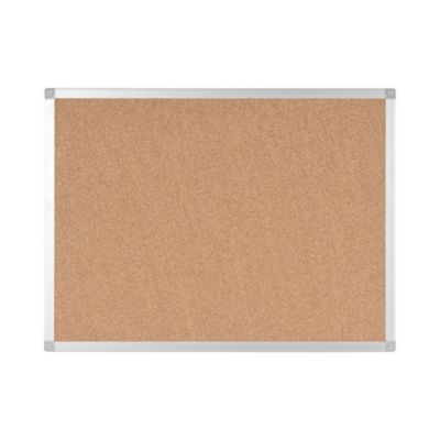 Bi-Office Black Squared Tableau D'Affichage Liège 45x45 Cm Noir - Avec Punaises