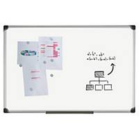 Bi-Office Maya W Series tábla, kerámia, mágneses, 120 x 90 cm, fehér
