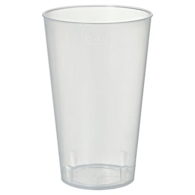 Duni Reusable Festive Glass 40cl Transparent, Pack of 150