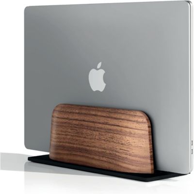 Support PC portable Alba, bois et métal, à l'unité