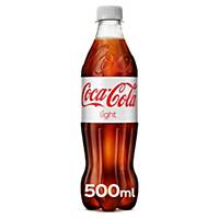 Soda Coca-Cola Light, le paquet de 24 bouteilles de 0,5 l