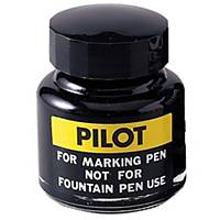 PILOT SCI-R PERMANENT MARKER REFILL INK 30ML BOTTLE BLACK