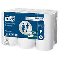 Papier toilette Tork Advanced pour T4 - 2 plis - 48 rouleaux