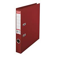 LEVER ARCH FILE A4 50MM DARK RED