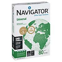 Kopierpapier Navigator Universal A4, 80 g/m2, weiss, Pack à 500 Blatt