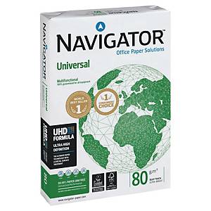 Carta Navigator Universal A4, 80 g/m2, bianco, 500 fogli