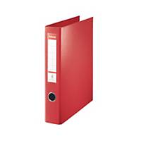4-RING BINDER A4 40MM COMBI RED
