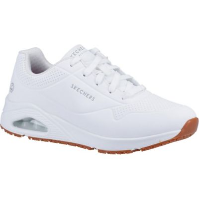 Skechers Uno O1 Mens Work Shoe White 9