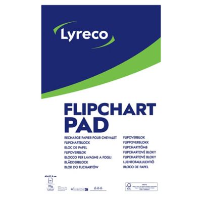 Blocco Lavagna A Fogli Mobili - 20 Fogli 65x98cm, Bianco, Per Presentazioni E Corsi - Foto 7