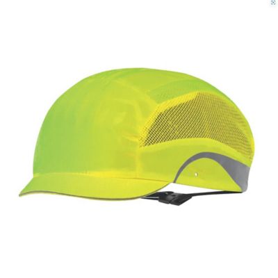JSP HardCap Aerolite Lightweight BumpCap - 2.5cm Peak High Viz Yellow