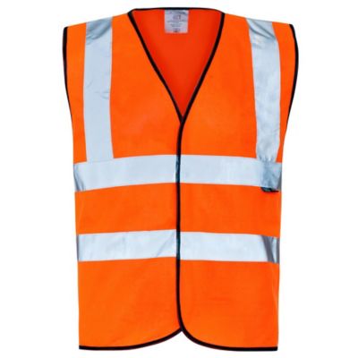 SUPERTOUCH Hi-Vis Vest Orange L