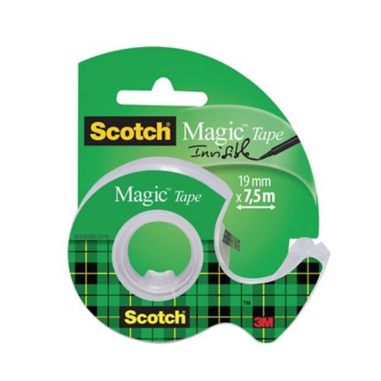 Scotch Ruban adhésif de bureau Magic 810, transparent mat, 19 mm x