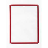 Display panels Durable 5606 SHERPA, A4, red, 5 pieces