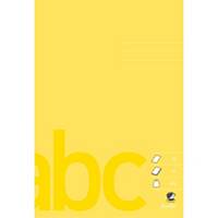 PK25 EXERCISE BOOK A5 UNRULED YELLOW