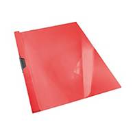 Dosier flexible con pinza Esselte - A4 - PVC - 60 hojas - rojo