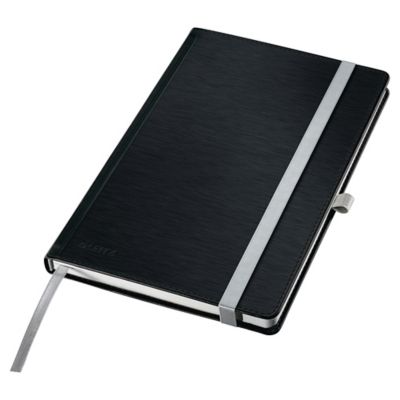 Leitz Style Notebook A5 Ruled Black