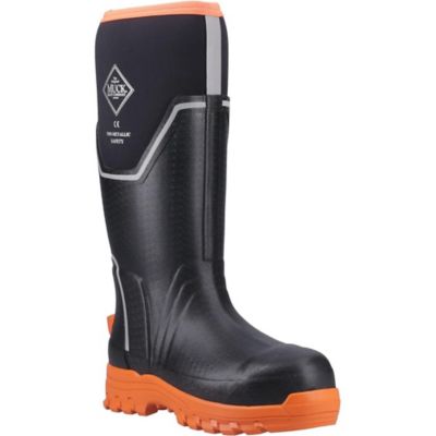 Muck Boots Grit S5 Ladies Safety Wellington Size 6 Black