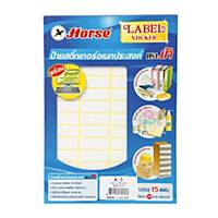 HORSE A5 LABEL 13MM X 38MM 56 LABEL/SHEET - PACK OF 15 SHEETS