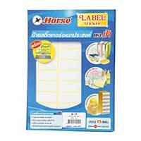 HORSE A9 Label 19mm X 50mm 30 Label/Sheet - Pack of 15 Sheets