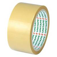 UNITAPE OPP PACKAGING TAPE SIZE 2 INCH X 45 YARDS CORE 3 INCH BROWN