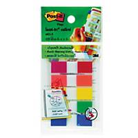 POST-IT 683-5CF FLAGS 0.5  X 1.7  - 5 COLOURS - 125 FLAGS