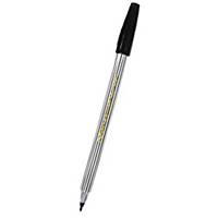 ตราม้า ปากกาหัวสักหลาด H-110 ด้ามปลอก 1.0มม. ดำ