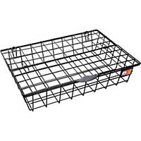 ORCA 88 Wire Letter Tray with Lid Plastic Coated  Black