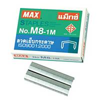 MAX ลวดเย็บกระดาษ M8-1M (B8) 1000 ลวด/กล่อง