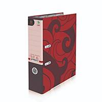 ELEPHANT 120 LEVER ARCH FILE CARDBOARD F 3   RED