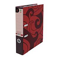 ELEPHANT125 Lever Arch File Cardboard F 2   Red