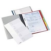 Dossier Divisoflex PVC con 5 separadores A4 DURABLE