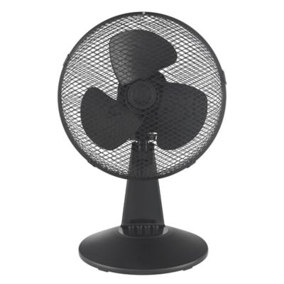 Desk Fan 12 Inch Black