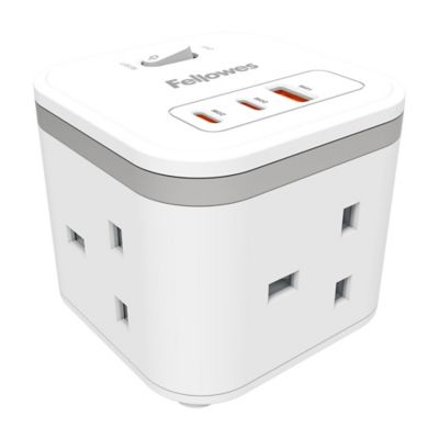 Fellowes Power Cube White