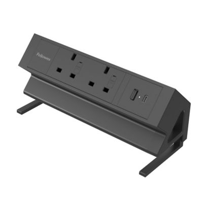 Fellowes Power Desk 2 Black