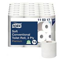 Tork Premium Soft wc-paperi T4 110317,1 pakkaus=6x7 rullaa