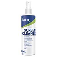 Lyreco tisztító spray monitorhoz és szűrőhöz, antisztatikus, 250 ml