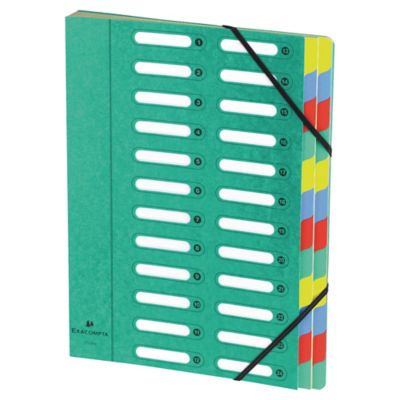 Exacompta - Ref. 55075E - 1 Clasificador HARMONIKA - Con Elásticos Y