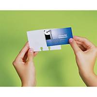 Durable Visitenkartenhüllen für Visitenkartenringbuch, Packung mit 40 Stück