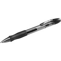 Bic Gel-ocity Original Retractable Gel Ink Pens Med Point 0.7 mm Black