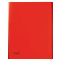 Porte vues Lyreco Budget - PP - 60 pochettes - rouge