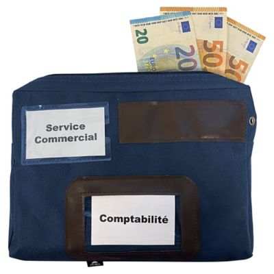 ALBERT POCAIS GUSSET CASH POUCH 244X185