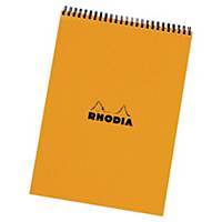 RHODIA 18500 PAD W/WIRE ON TOP A4 80G
